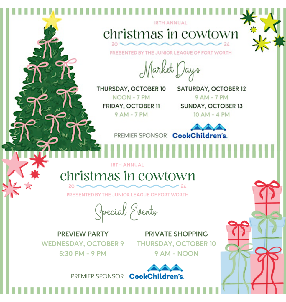 Christmas in Cowtown Tickets are Live! Junior League of Fort Worth